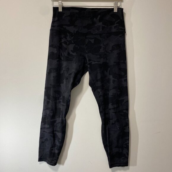 Lululemon Align Pant II Incognito Camo Multi Grey Size 10 - Picture 4 of 8